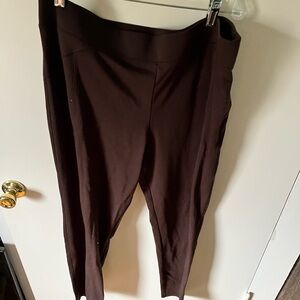 Versona Brown High Waisted Leggings